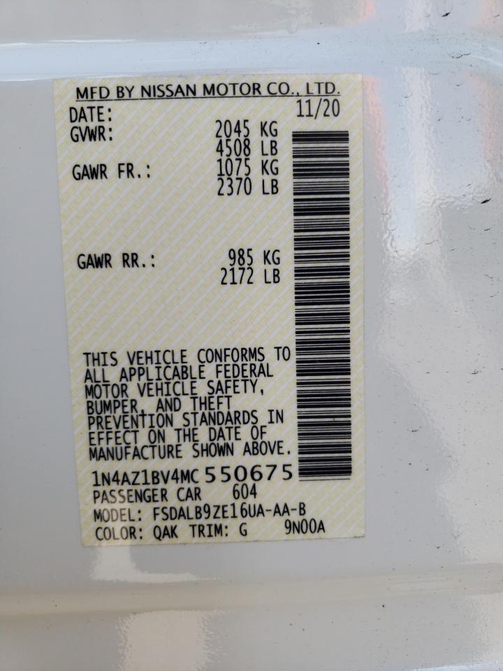 2021 NISSAN LEAF