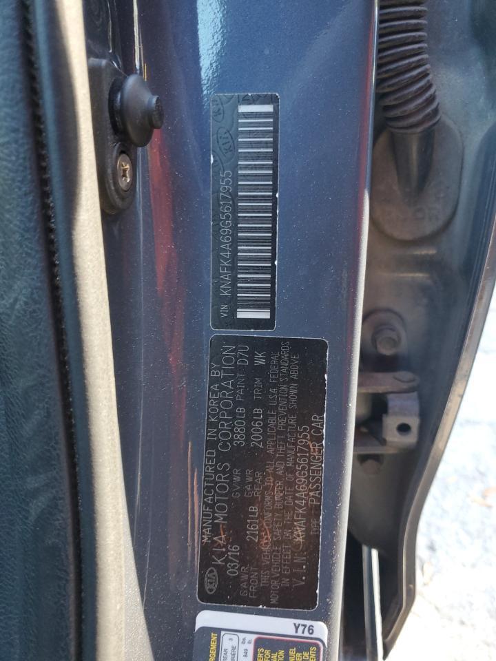 2016 KIA FORTE