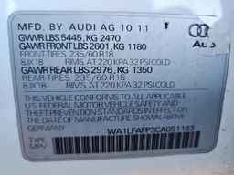 2012 AUDI Q5