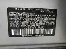 2012 SUBARU FORESTER