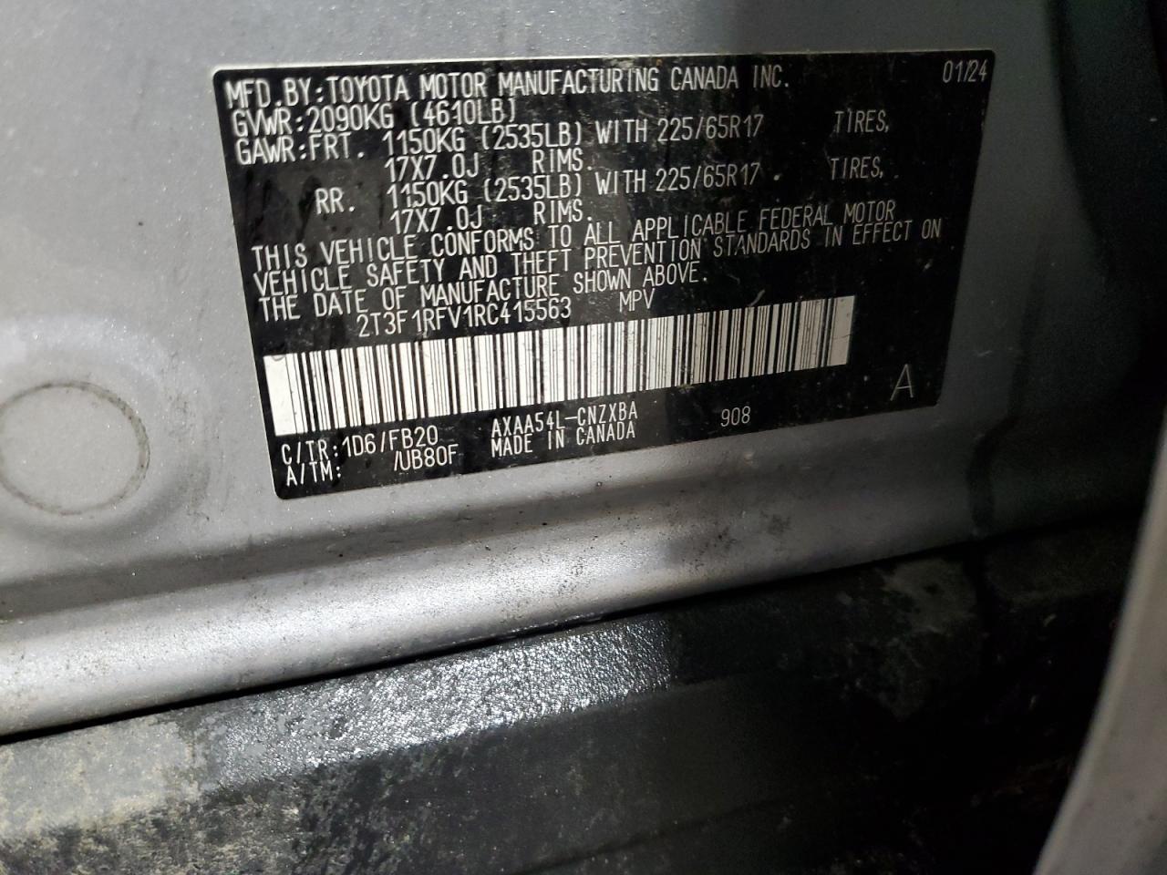2024 TOYOTA RAV4