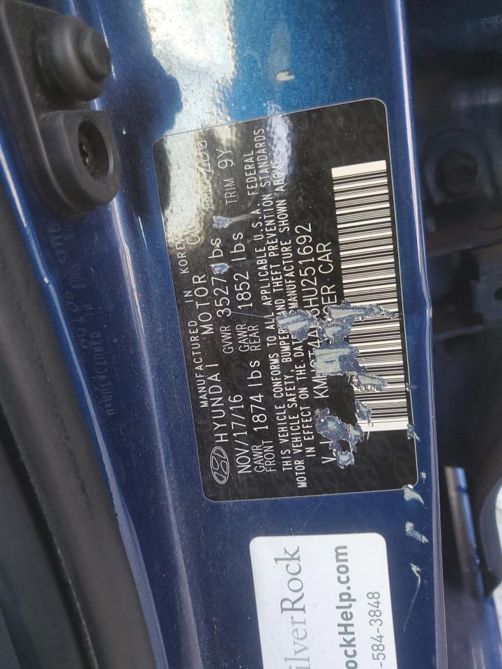 2017 HYUNDAI ACCENT