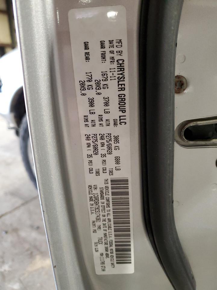 2012 DODGE RAM 1500