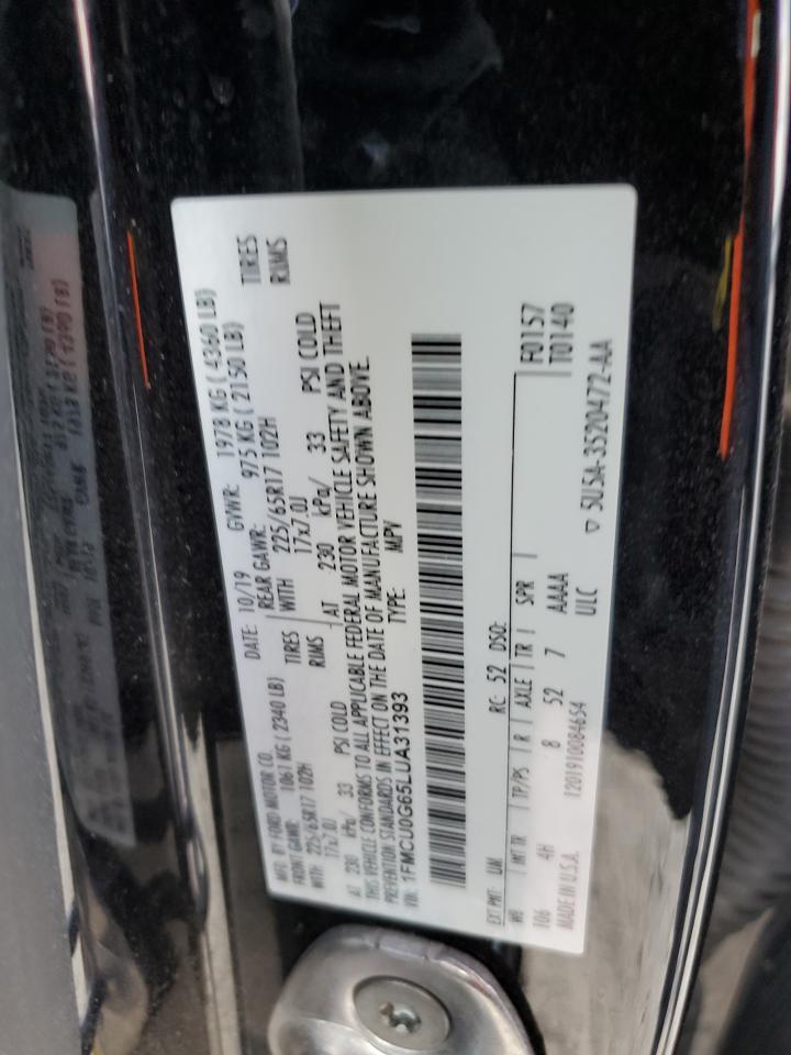 2020 FORD ESCAPE
