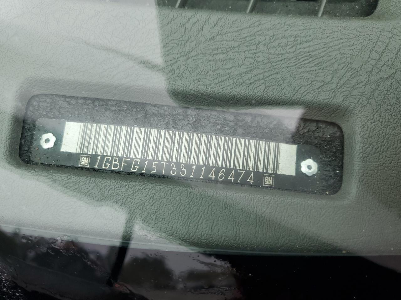 2003 CHEVROLET Express 1500