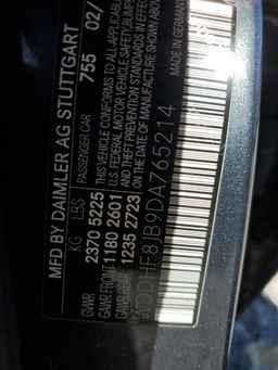 2013 MERCEDES-BENZ E-Class