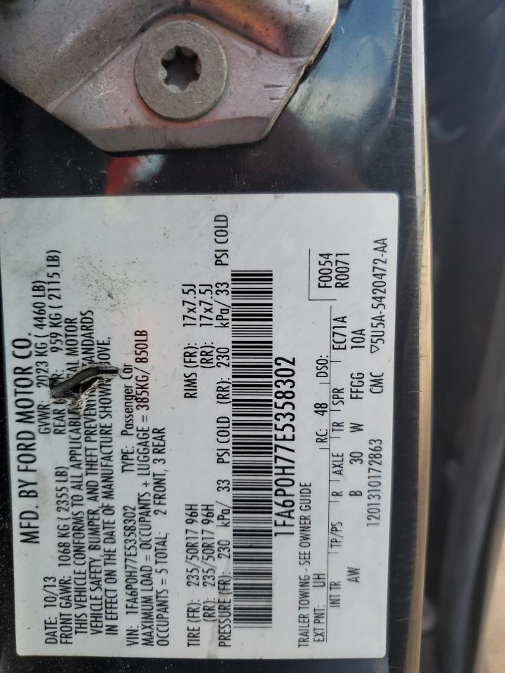 2014 FORD FUSION