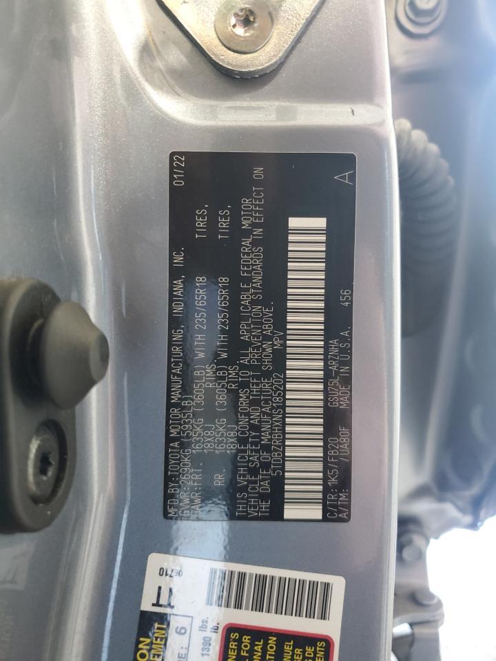 2022 TOYOTA HIGHLANDER
