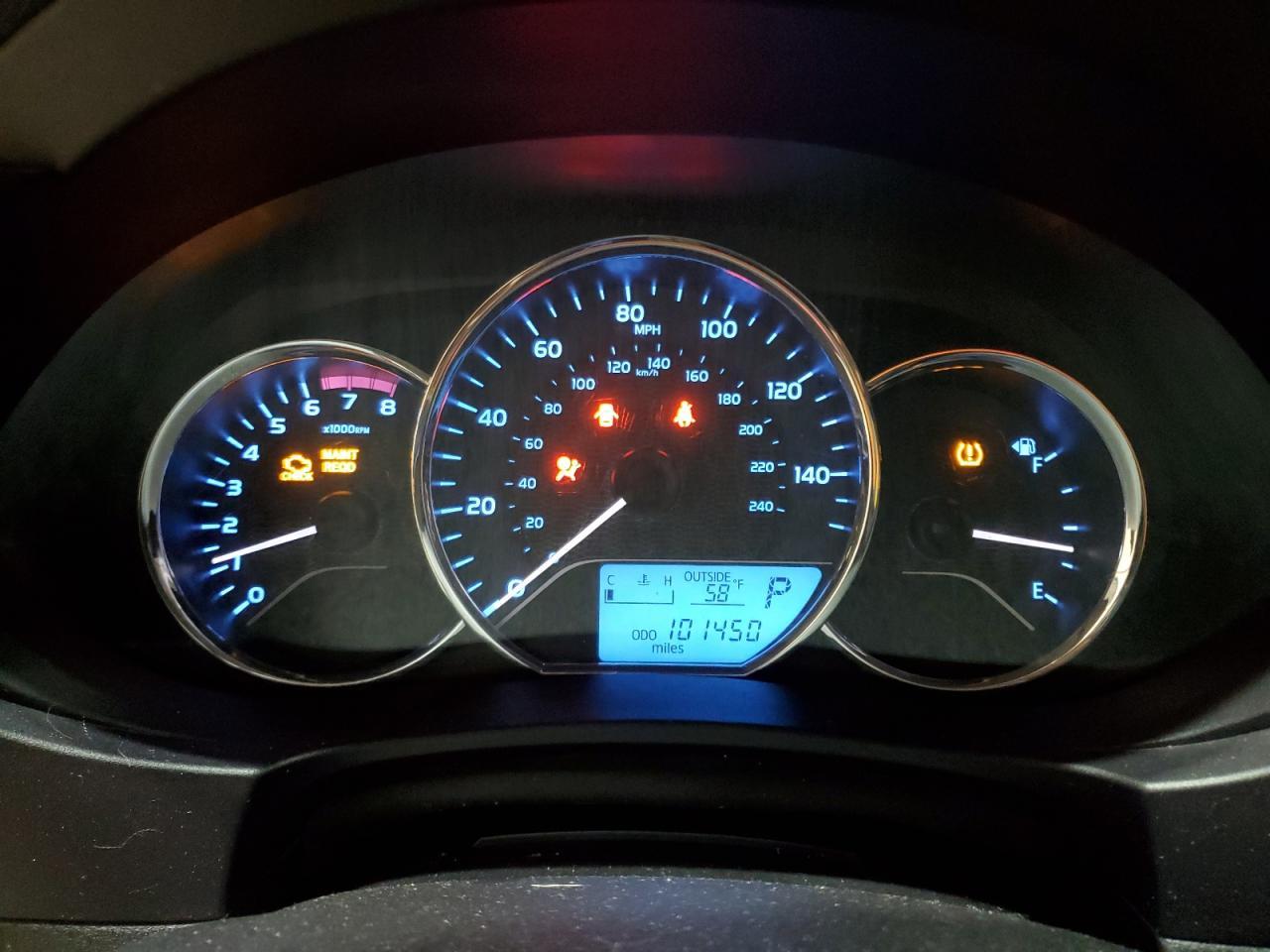 2016 TOYOTA COROLLA