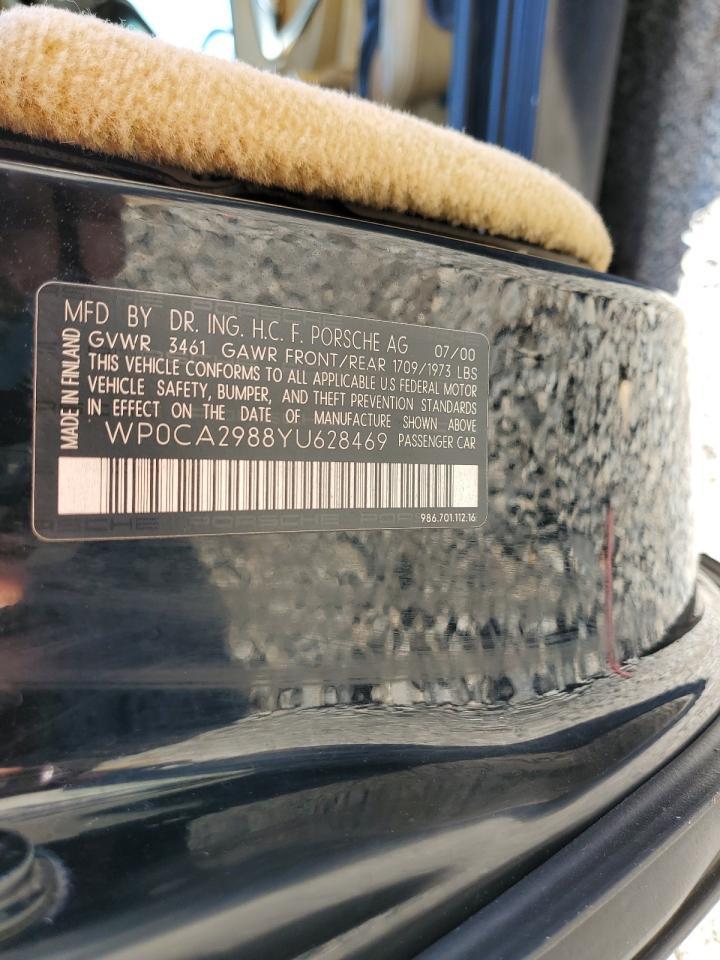 2000 PORSCHE Boxster