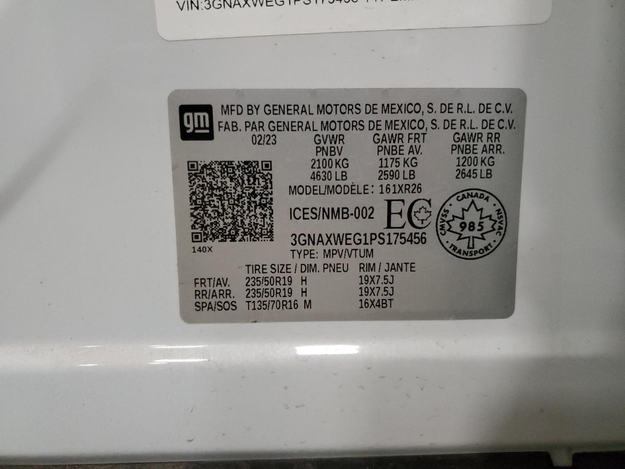 2023 CHEVROLET EQUINOX
