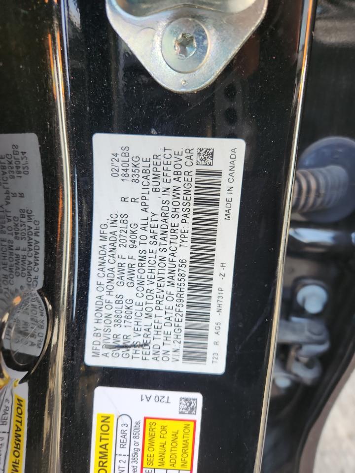 2024 HONDA CIVIC