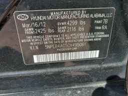 2012 HYUNDAI SONATA