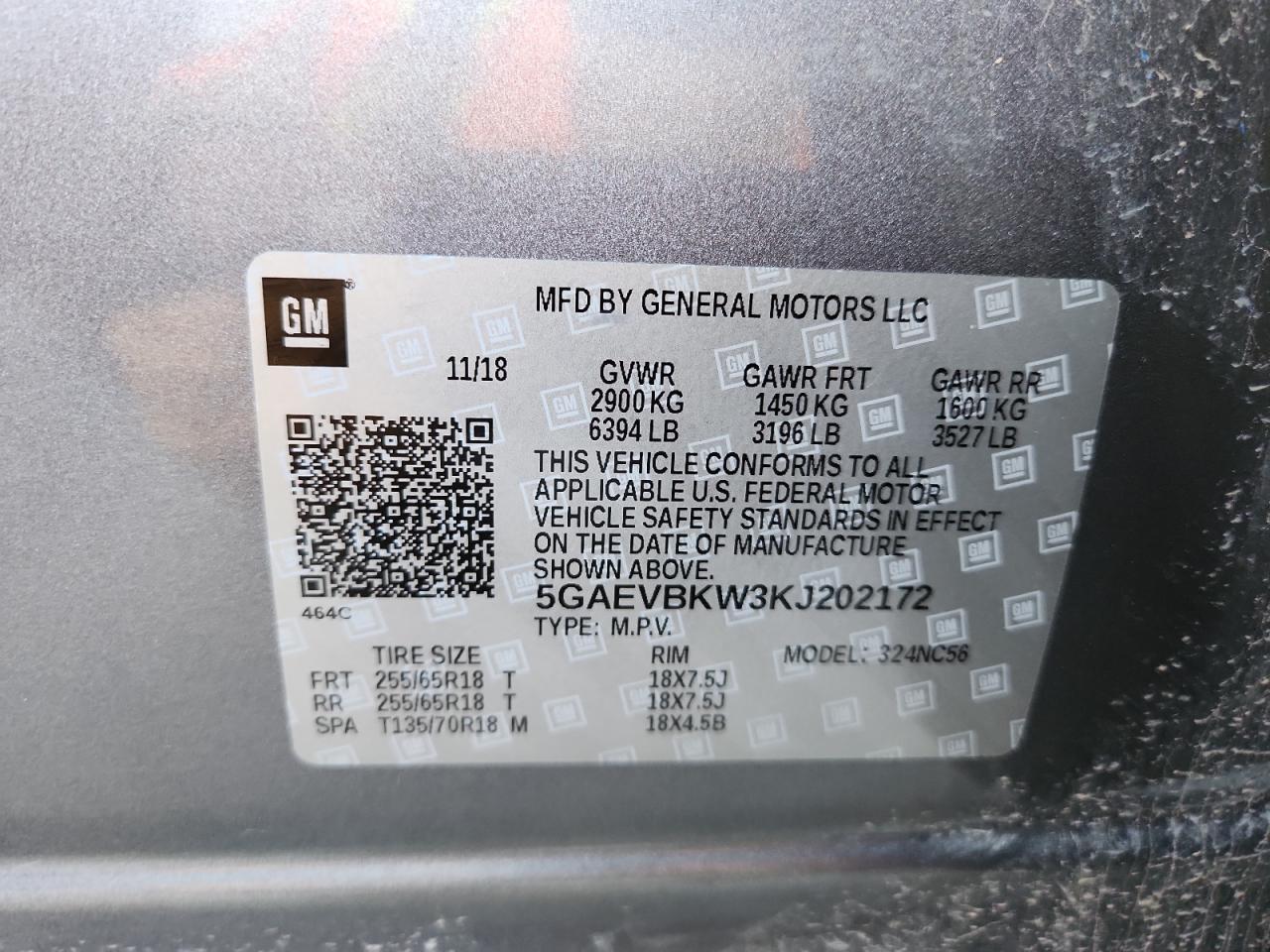 2019 BUICK ENCLAVE