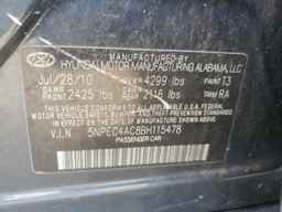 2011 HYUNDAI SONATA