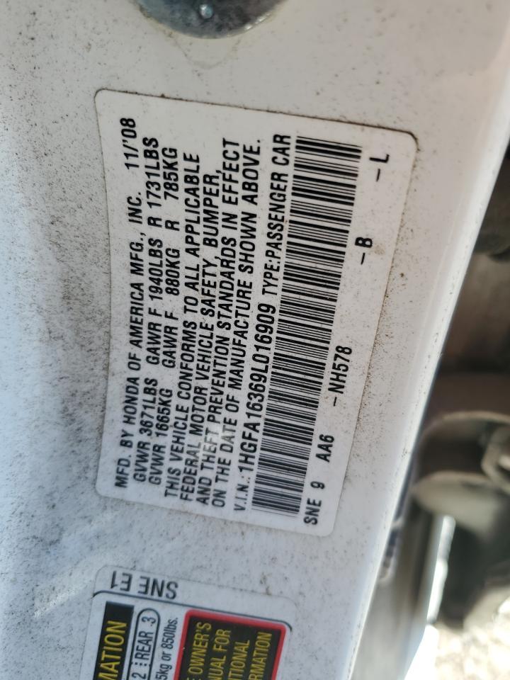 2009 HONDA CIVIC