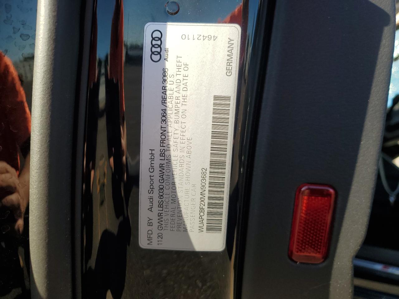 2021 AUDI RS7