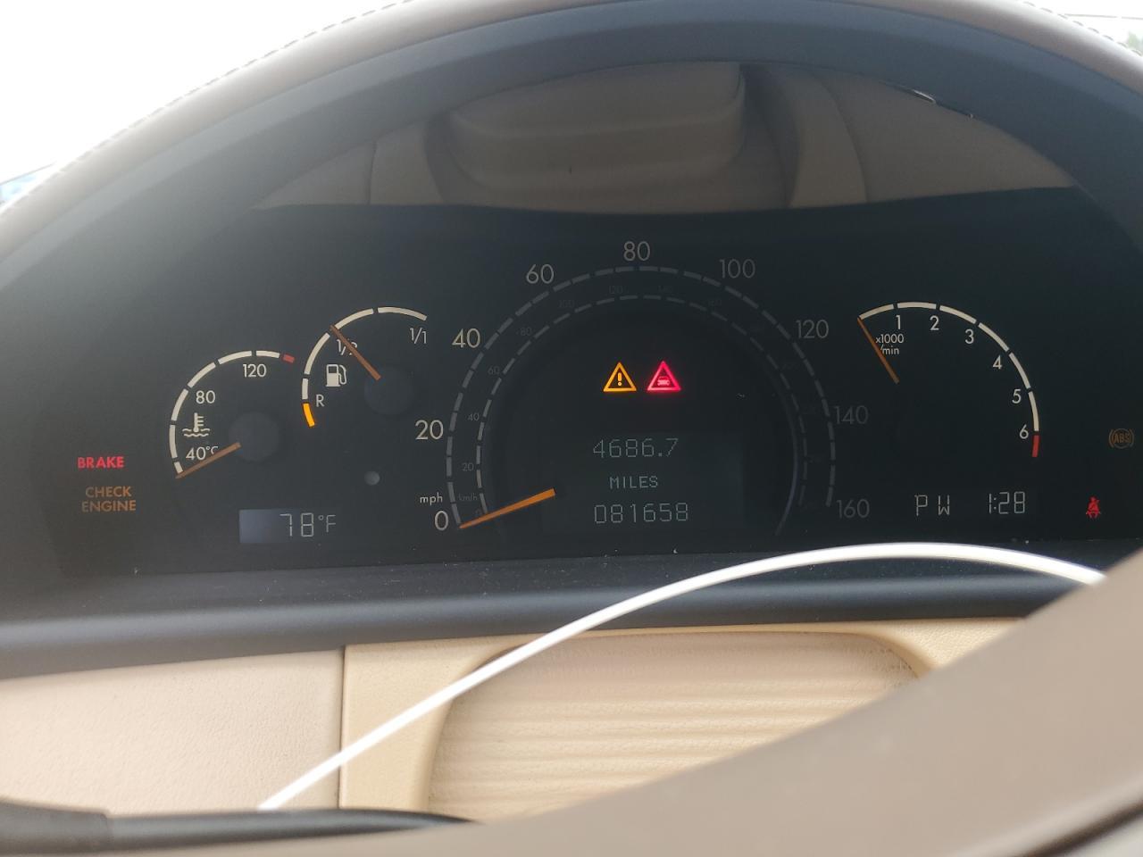 2001 MERCEDES-BENZ CL-Class