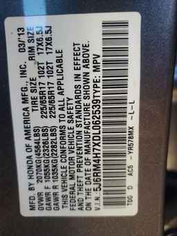 2013 HONDA CR-V