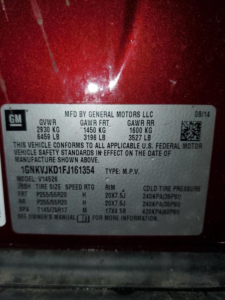 2015 CHEVROLET TRAVERSE