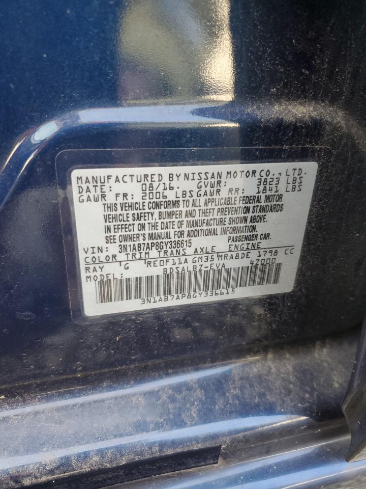 2016 NISSAN SENTRA