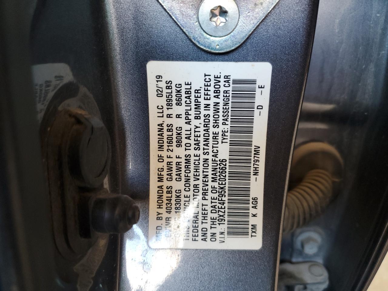 2019 HONDA Insight