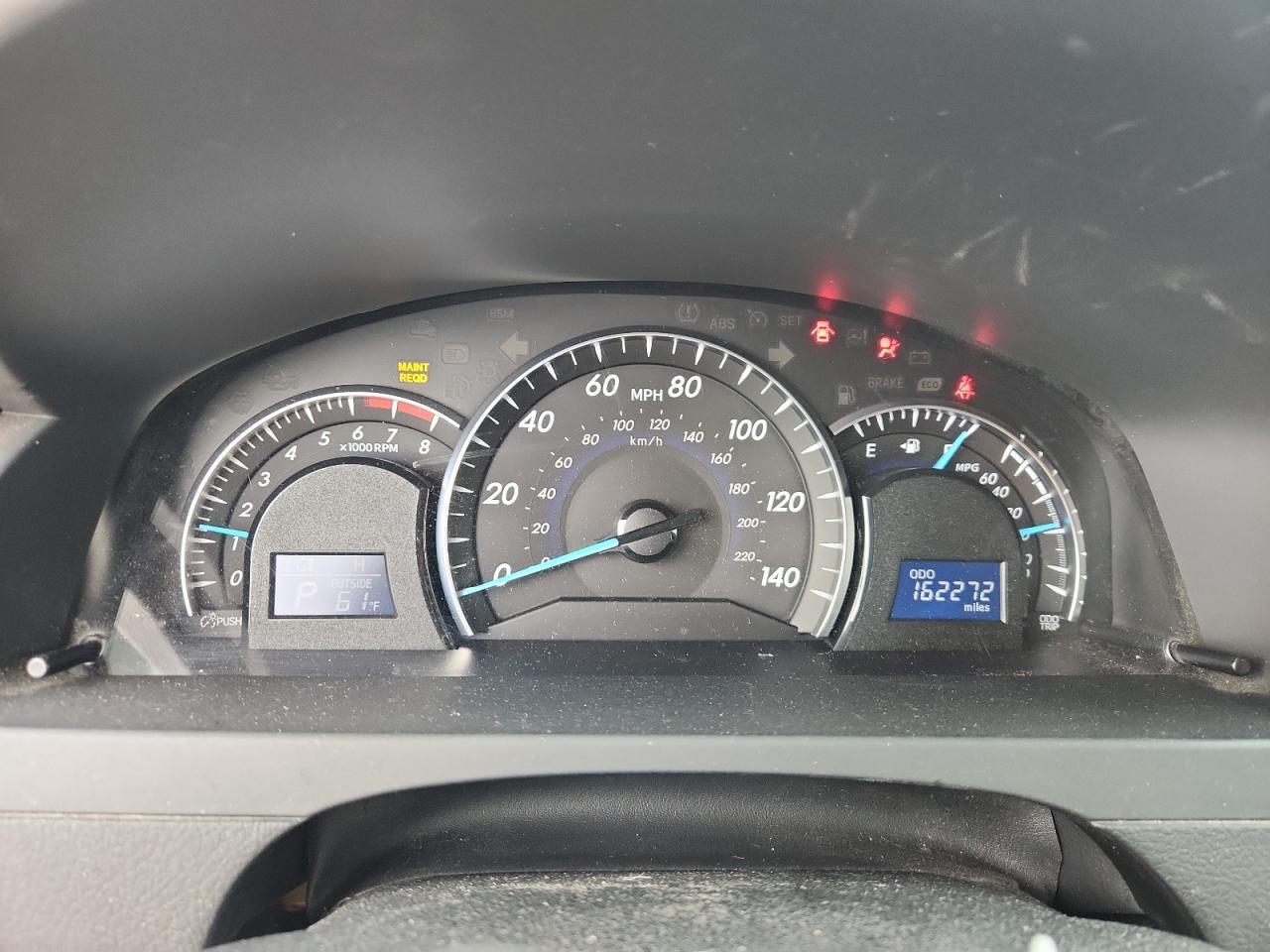 2012 TOYOTA CAMRY