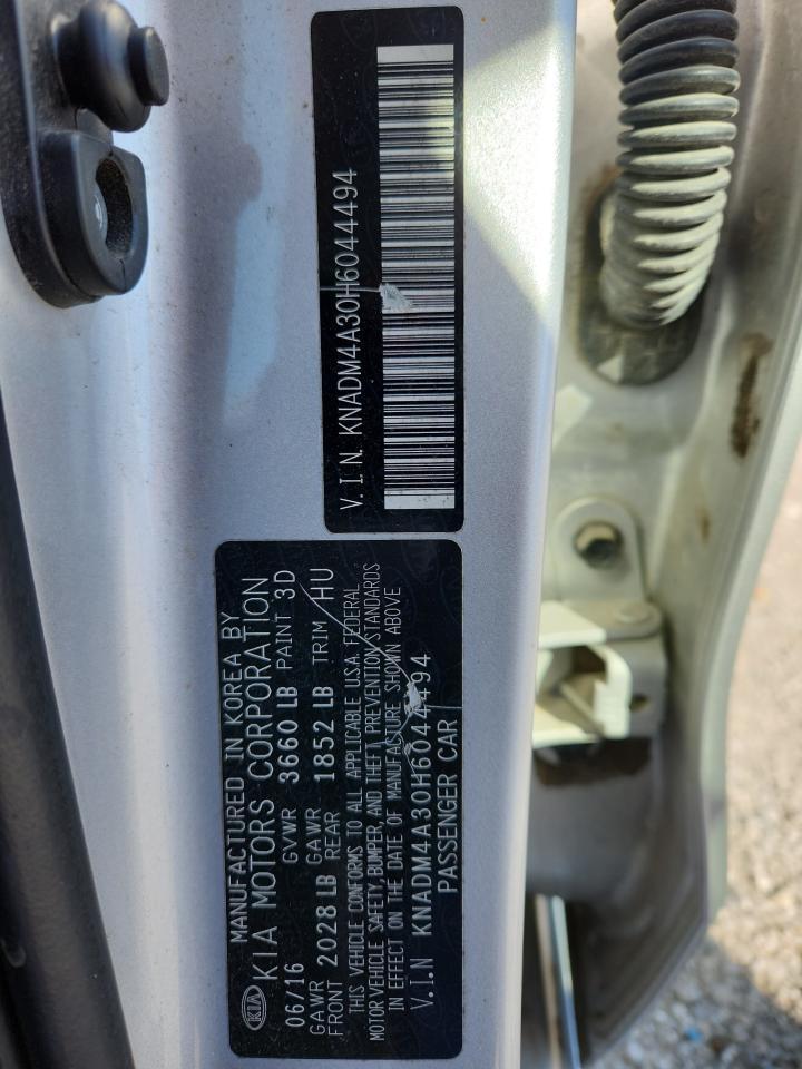 2017 KIA RIO