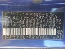 2018 TOYOTA COROLLA