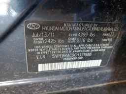 2012 HYUNDAI SONATA