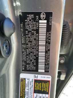 2012 TOYOTA CAMRY