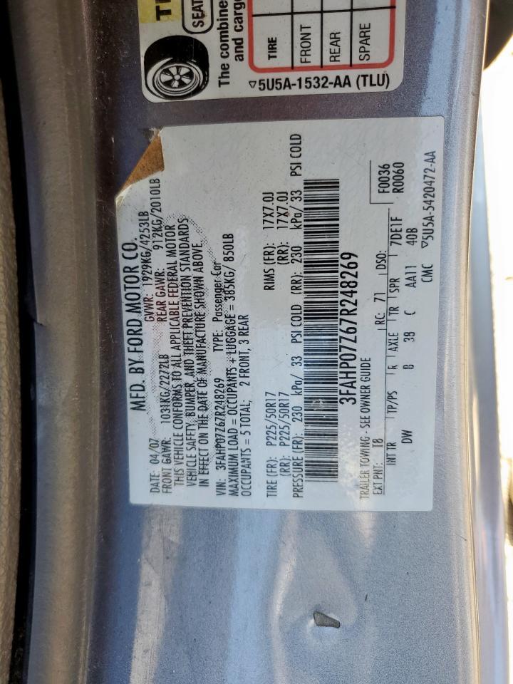 2007 FORD FUSION