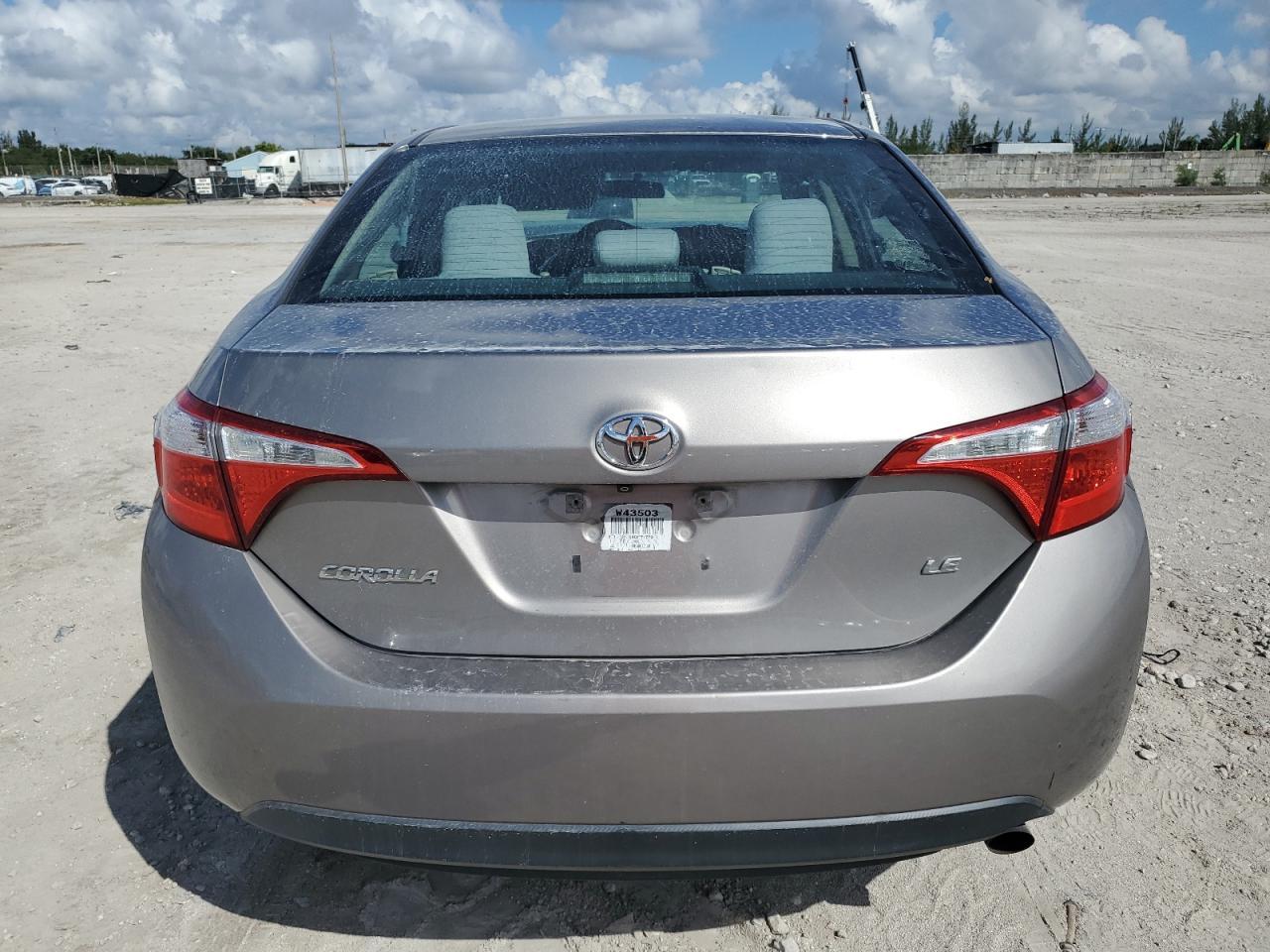 2016 TOYOTA COROLLA