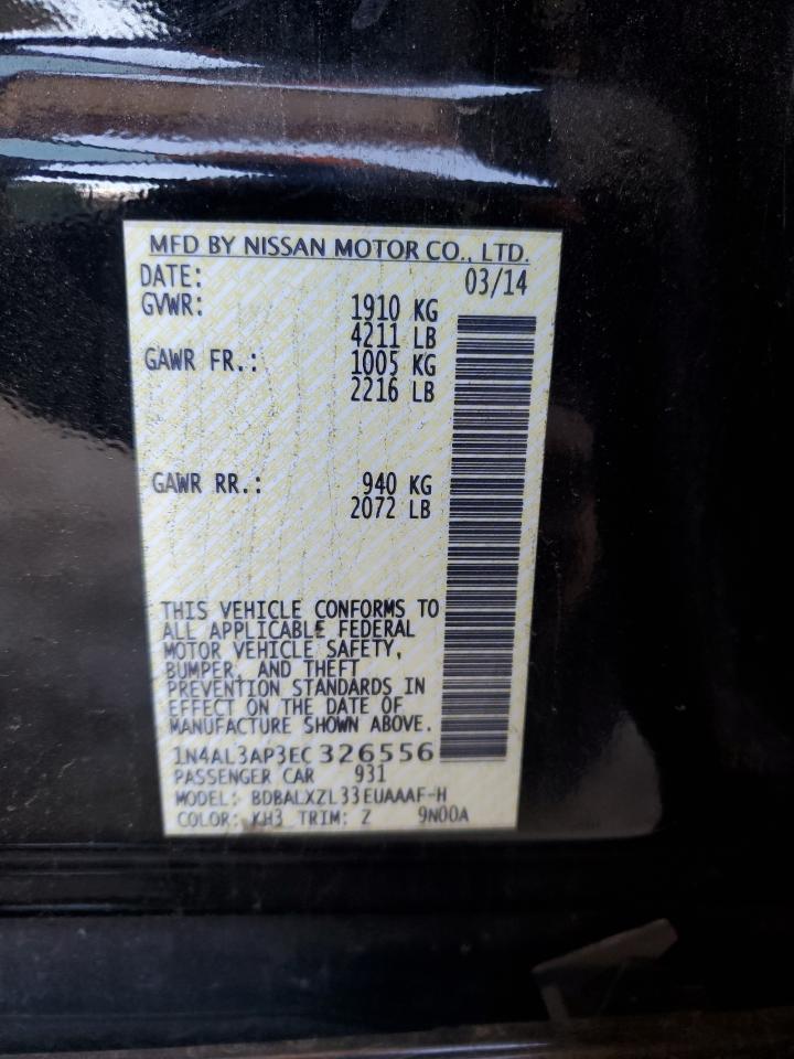 2014 NISSAN ALTIMA