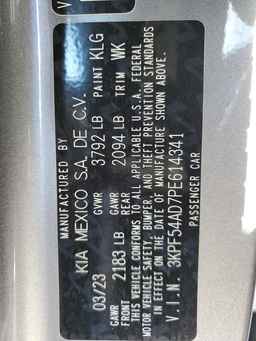 2023 KIA FORTE