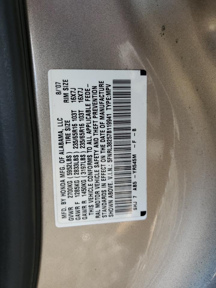2007 HONDA ODYSSEY