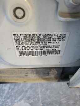 2007 HONDA PILOT