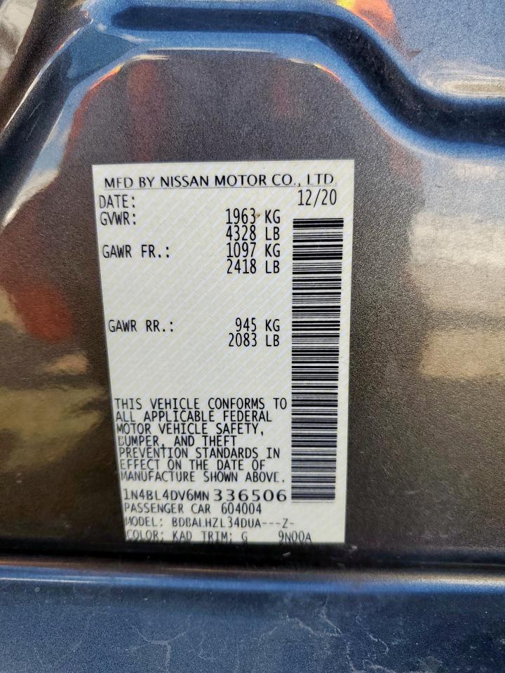 2021 NISSAN ALTIMA