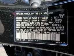 2020 HONDA CIVIC