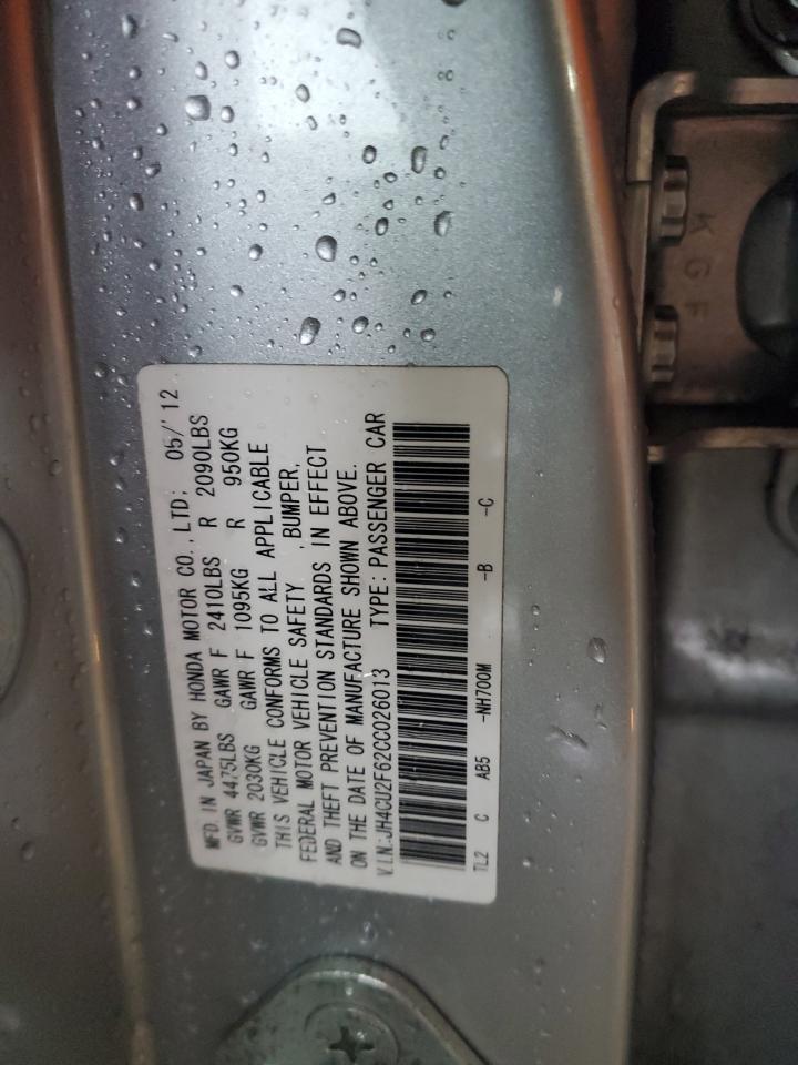 2012 ACURA TSX
