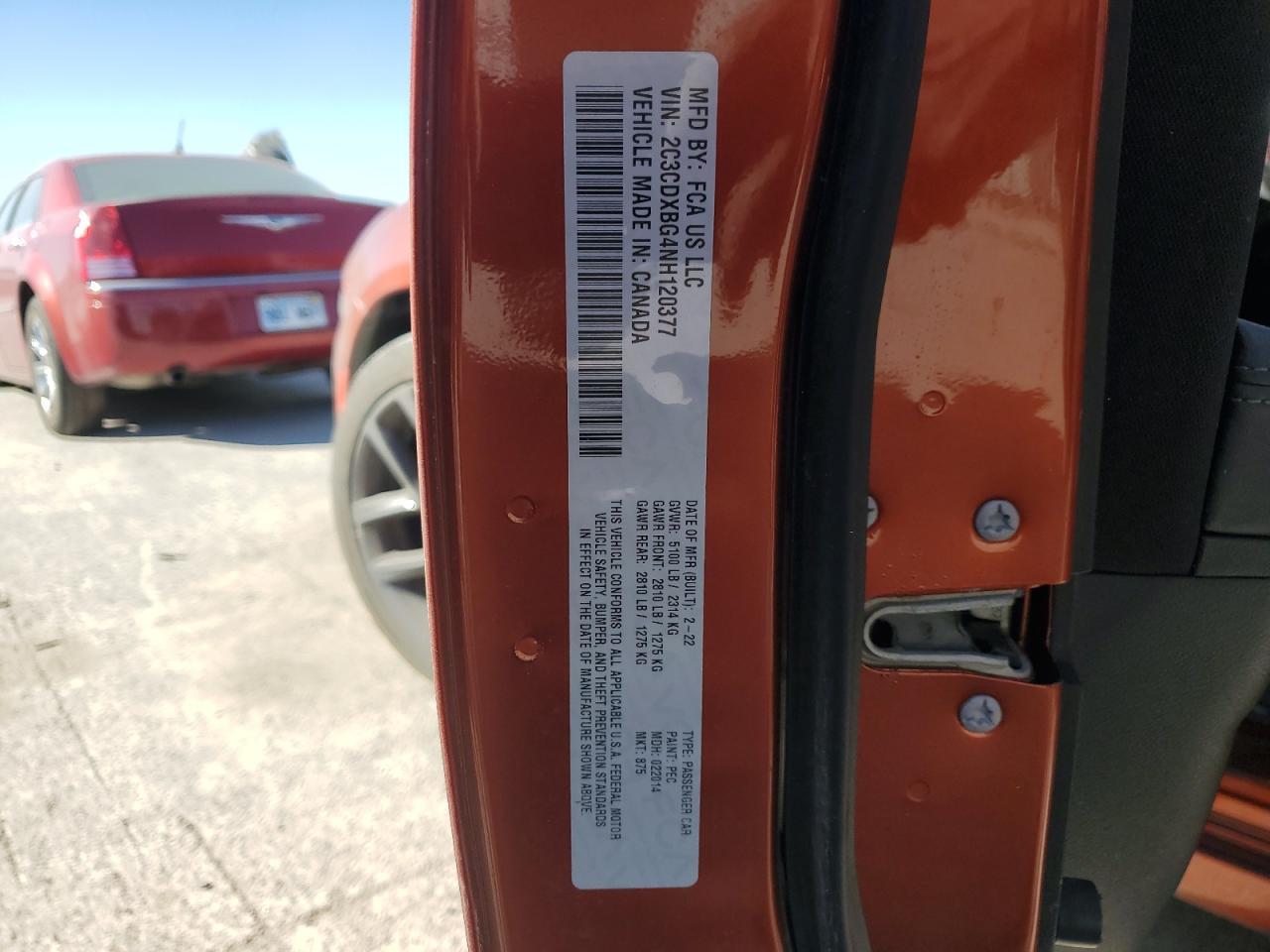 2022 DODGE CHARGER