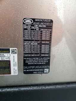 2025 LAND ROVER RANGE ROVER
