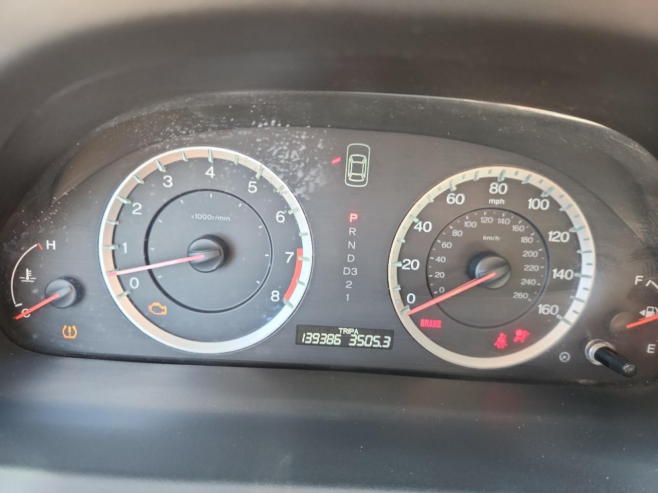 2012 HONDA ACCORD