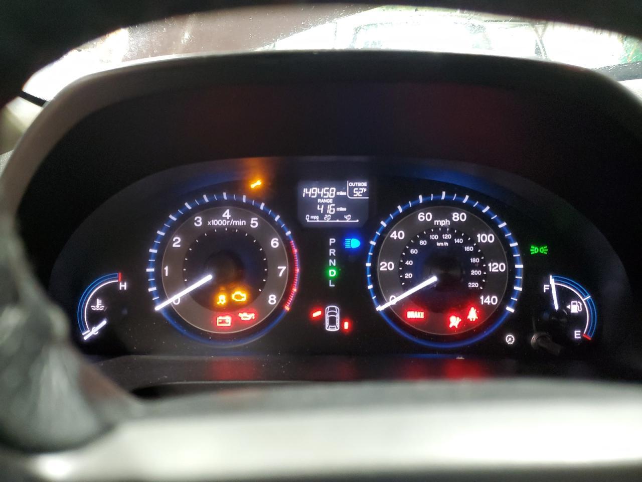2012 HONDA ODYSSEY