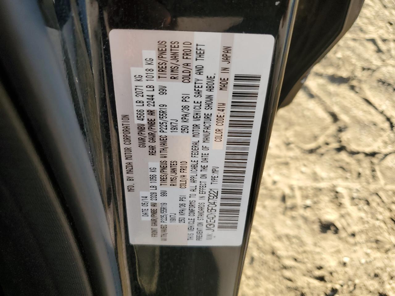 2015 MAZDA CX-5