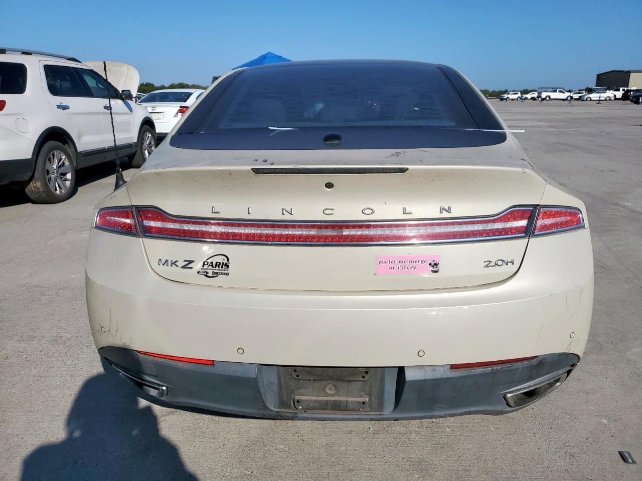 2014 LINCOLN MKZ