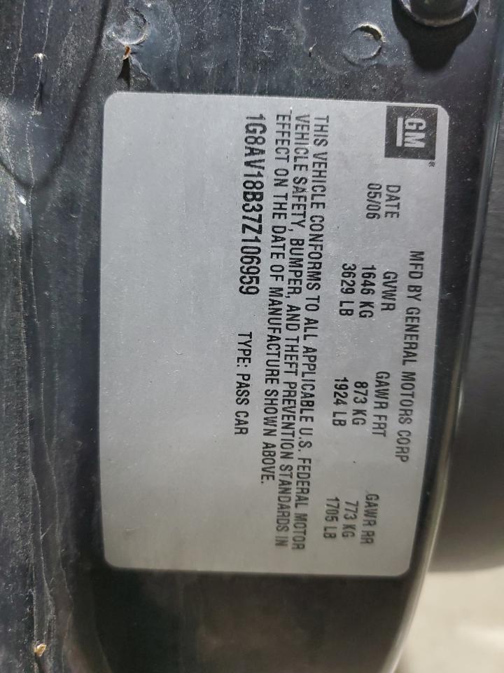 2007 SATURN Ion