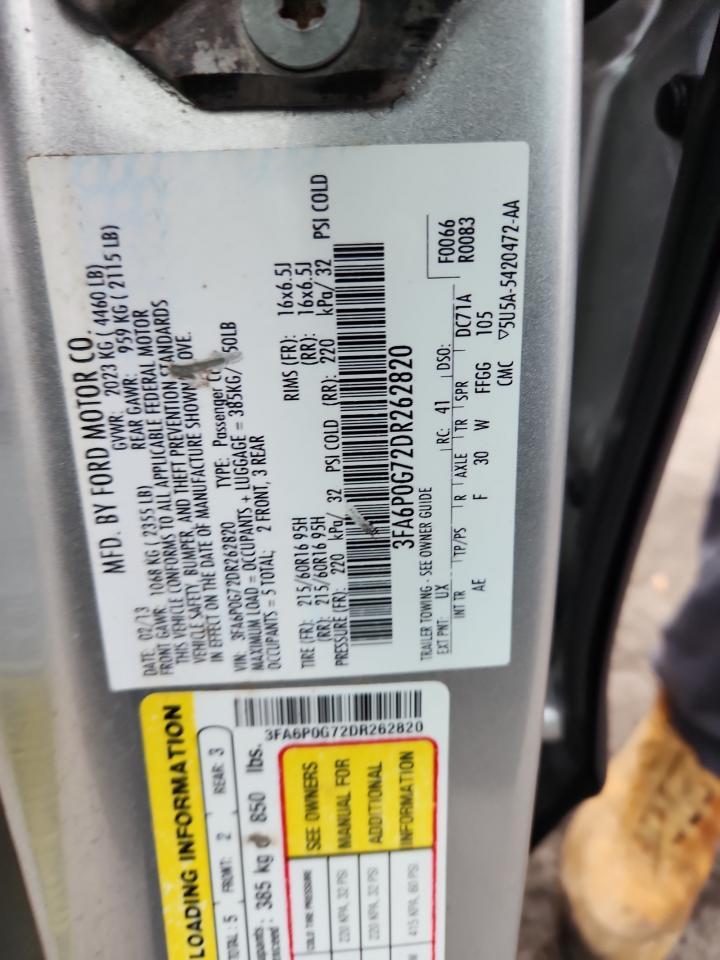 2013 FORD FUSION