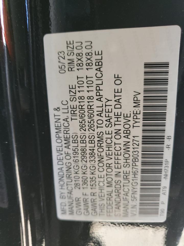 2023 HONDA PILOT