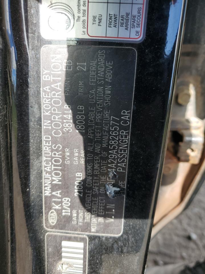 2010 KIA FORTE